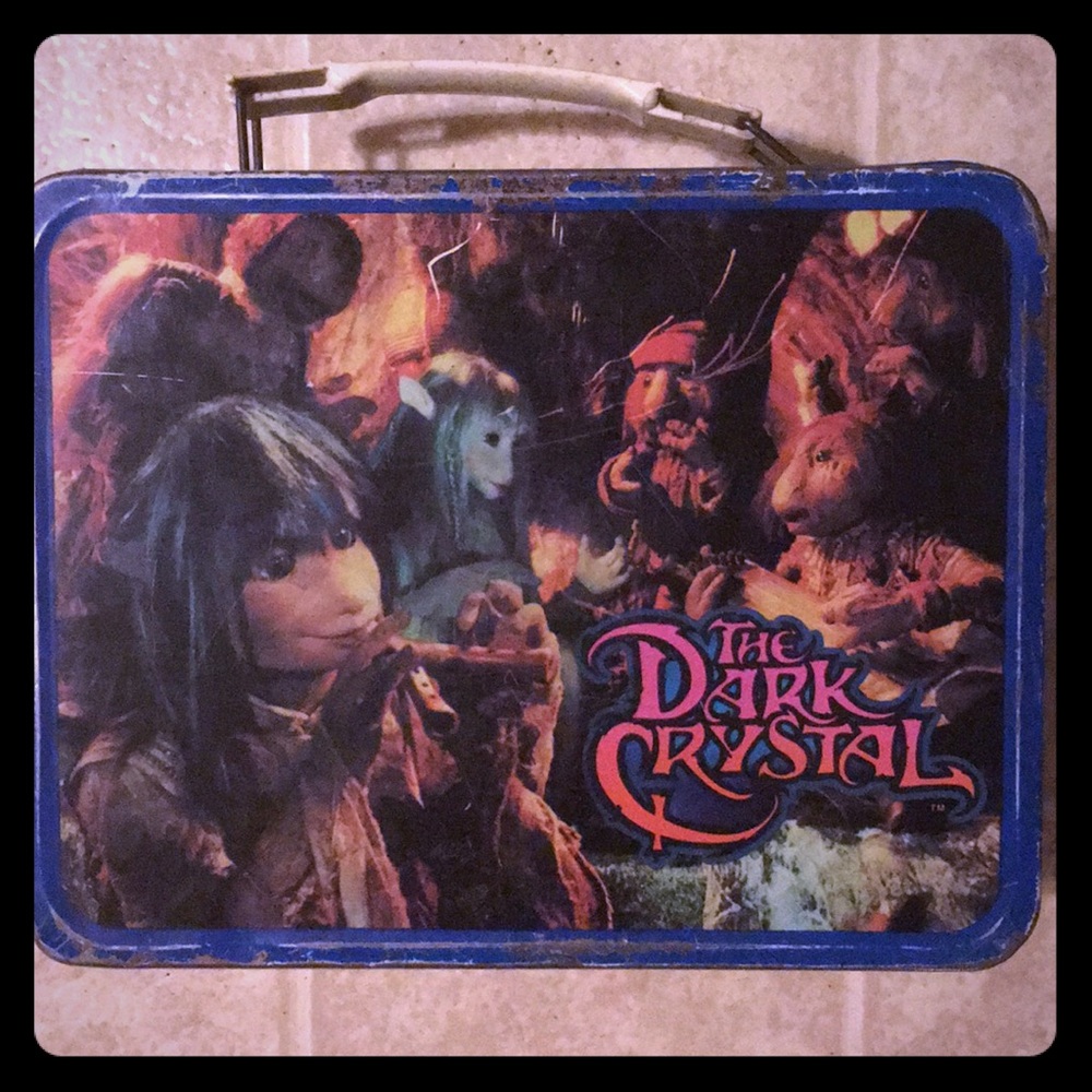 Vintage authentic 1982 Dark Crystal metal box - Picture 2 of 7